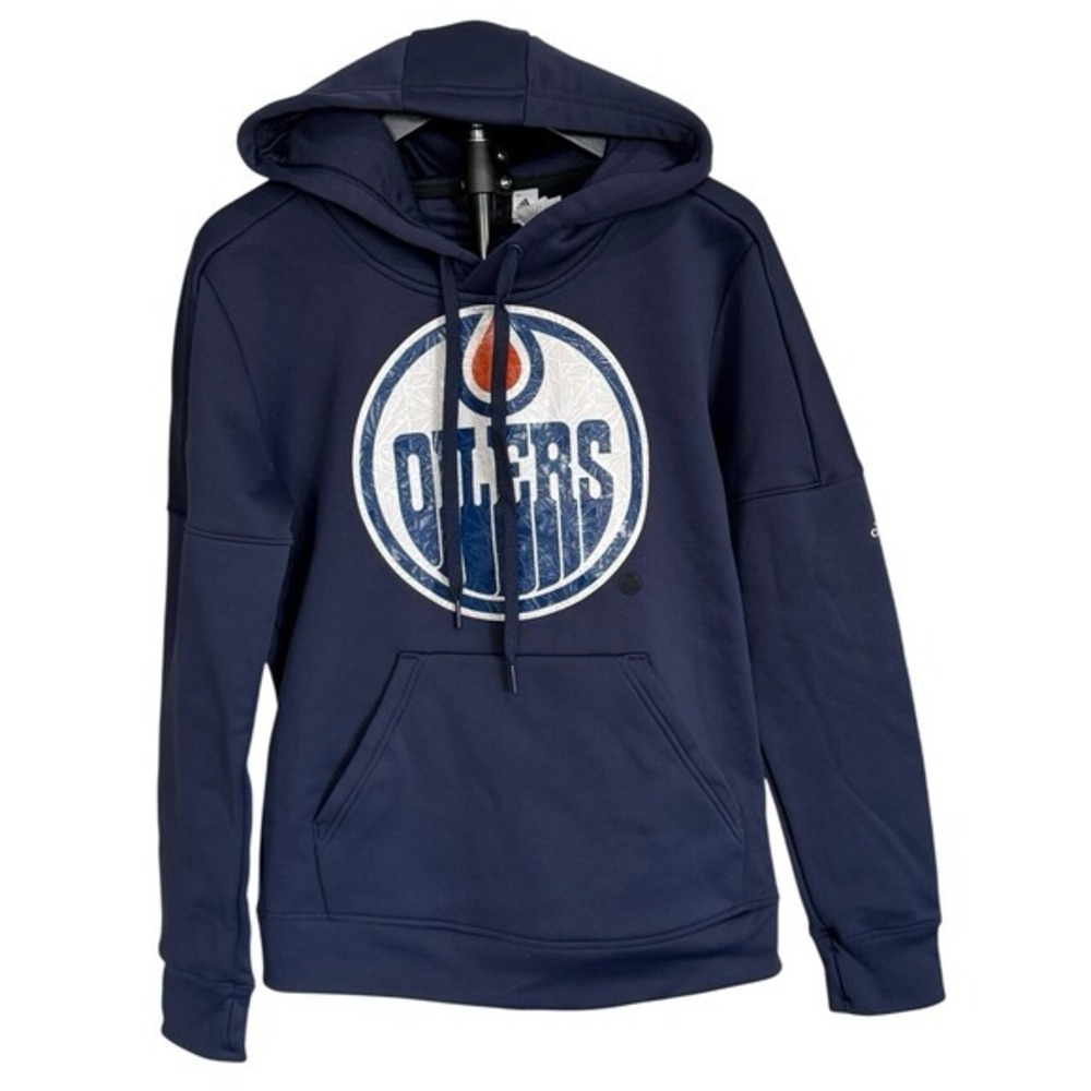 Adidas Edmonton Oilers ClimaWarm Hoodie Men's Small (Preloved)